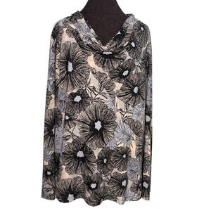 Rafaella Studio MOD Floral Long Sleeve Blouse